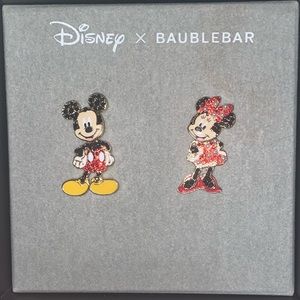 Disney x Baublebar Mickey and Minnie Earrings